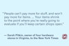 a blue text on a white background