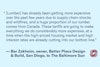 a blue text on a white background